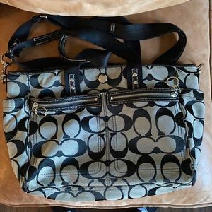 Coach diaper/computer bag